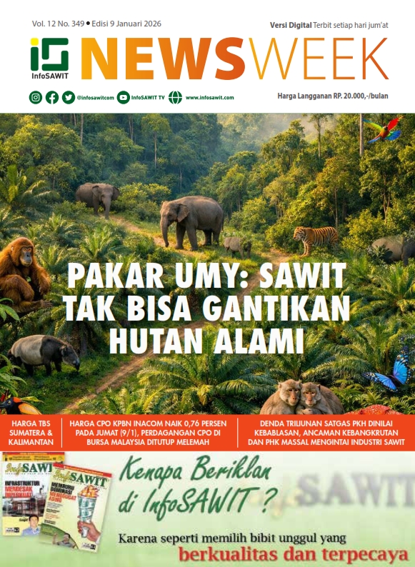 InfoSAWIT NEWS Vol 13 No 349 Edisi 9 Januari 2026