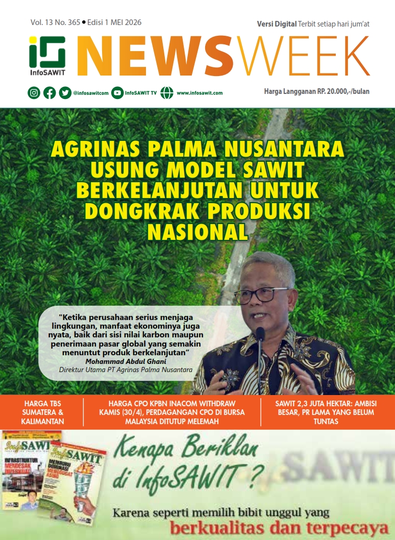 InfoSAWIT NEWS Vol 13 No 365 Edisi 1 Mei 2026