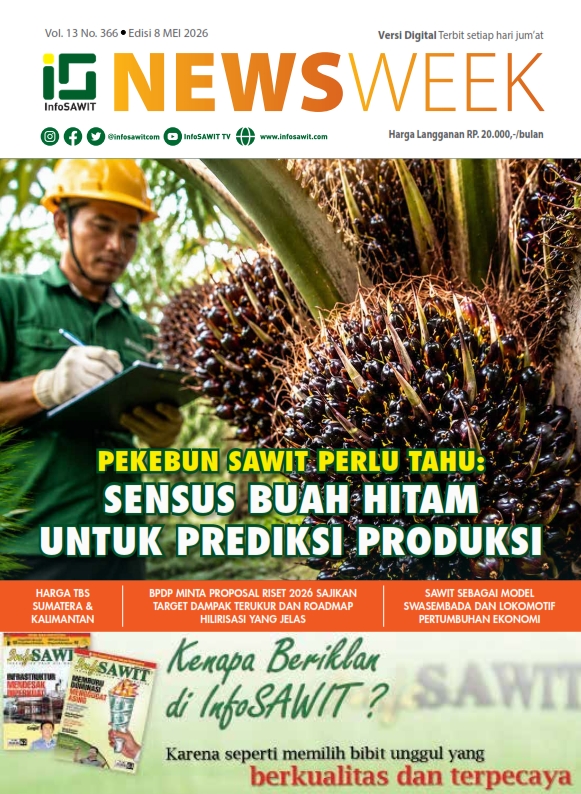 InfoSAWIT NEWS Vol 13 No 366 Edisi 8 Mei 2026