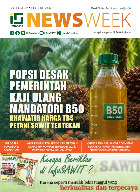 InfoSAWIT NEWS Vol 13 No 374 Edisi 3 Juli 2026