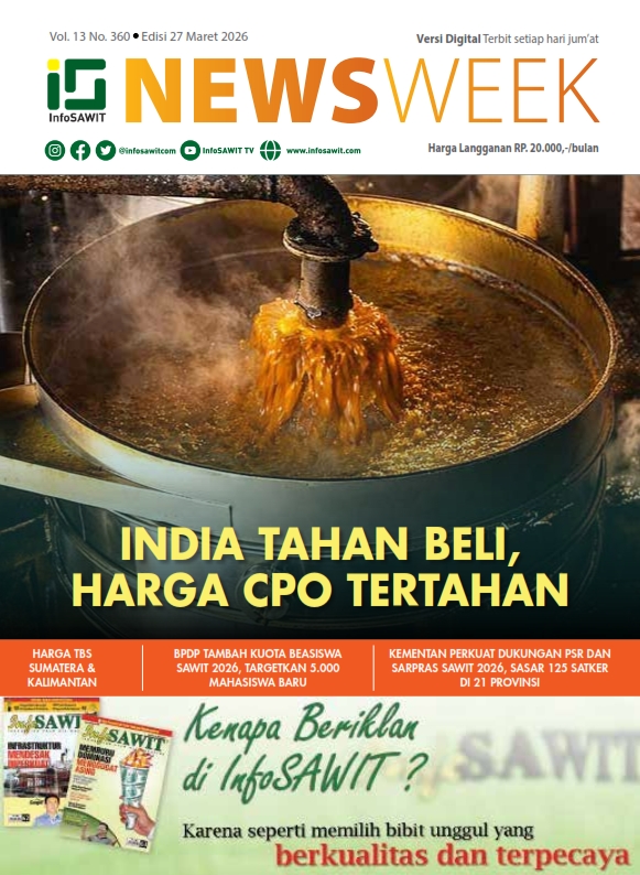 InfoSAWIT NEWS Vol 13 No 360 Edisi 27 Maret 2026