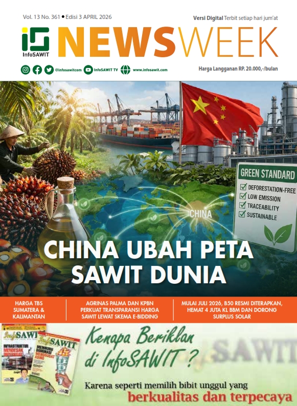 InfoSAWIT NEWS Vol 13 No 361 Edisi 3 APRIL 2026