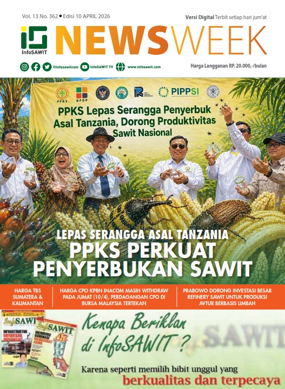 InfoSAWIT NEWS Vol 13 No 362 Edisi 10 APRIL 2026