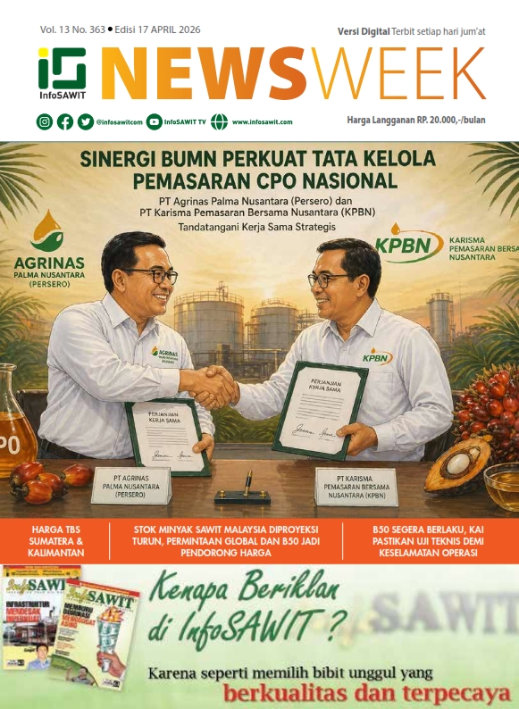 InfoSAWIT NEWS Vol 13 No 363 Edisi 17 APRIL 2026