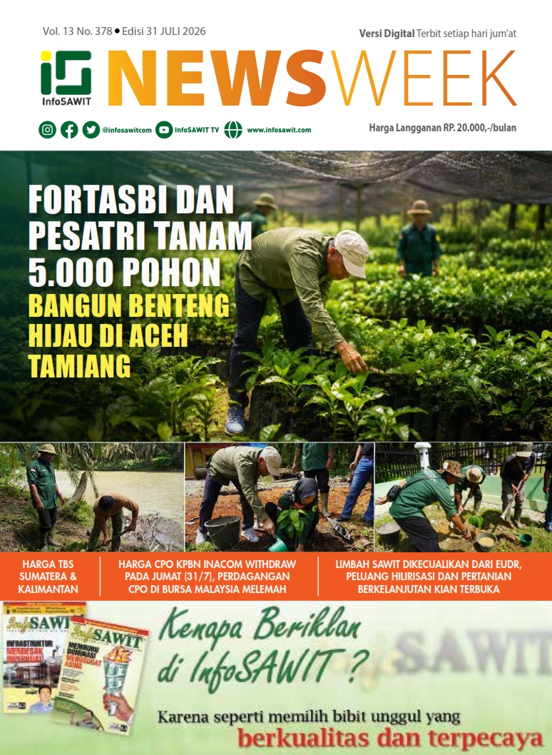 InfoSAWIT NEWS Vol 13 No 378 Edisi 31Juli 2026