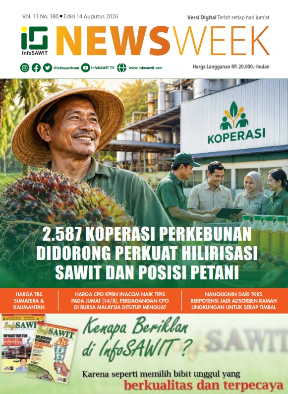 InfoSAWIT NEWS Vol 13 No 380 Edisi 14 Agustus 2026